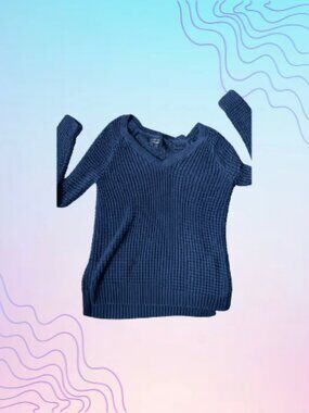 AMERICAN EAGLE Navy Jegging Sweater